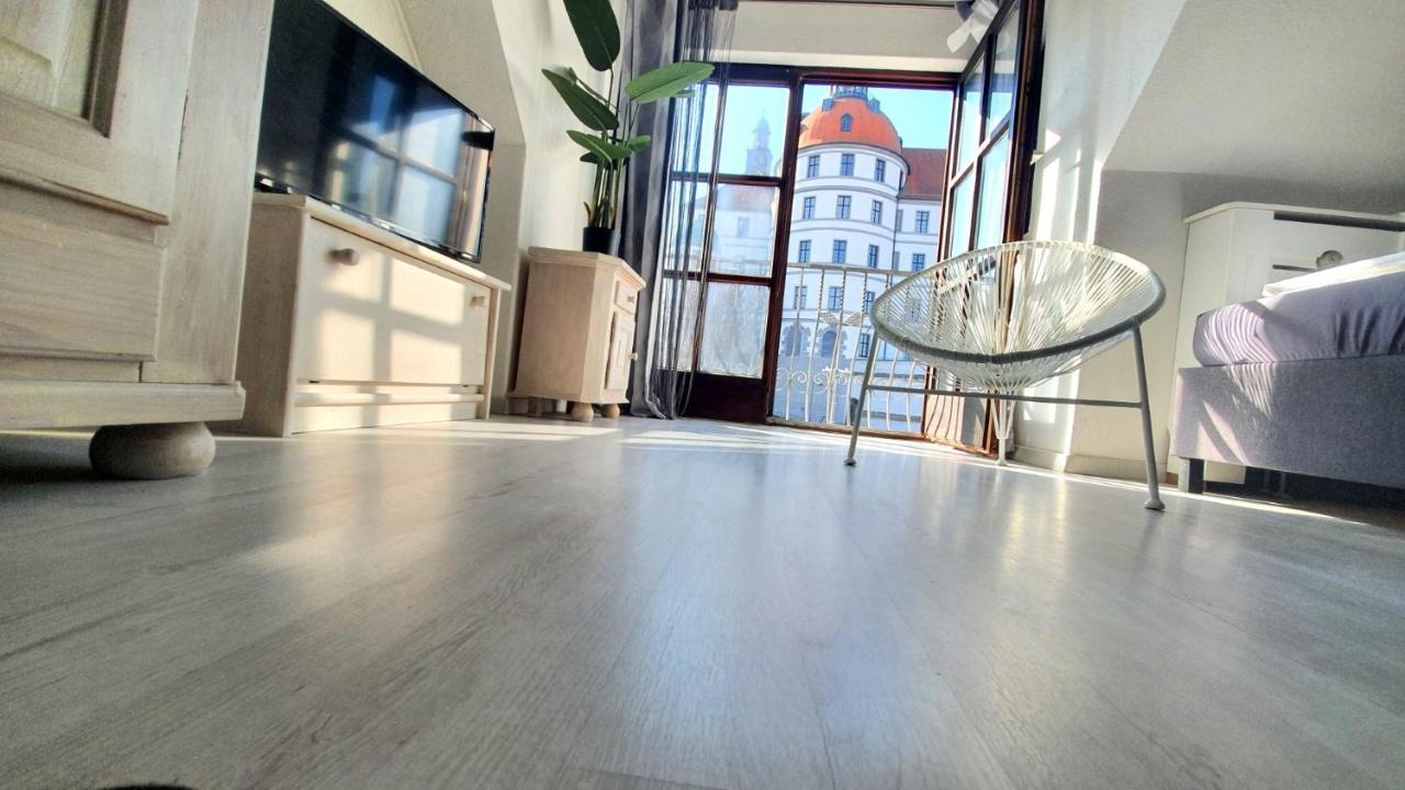 Neuburg Ferienwohnung Am Schloss 多瑙河畔诺伊堡 外观 照片