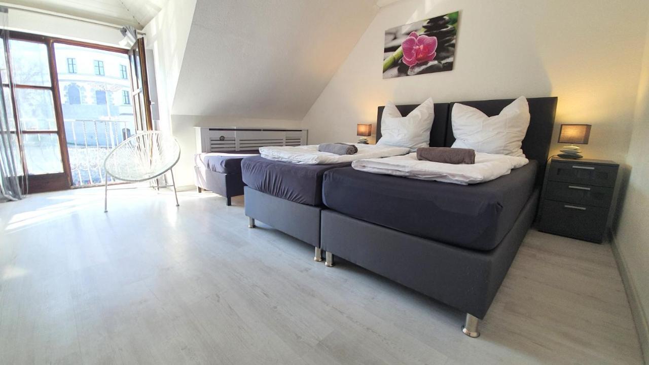 Neuburg Ferienwohnung Am Schloss 多瑙河畔诺伊堡 外观 照片